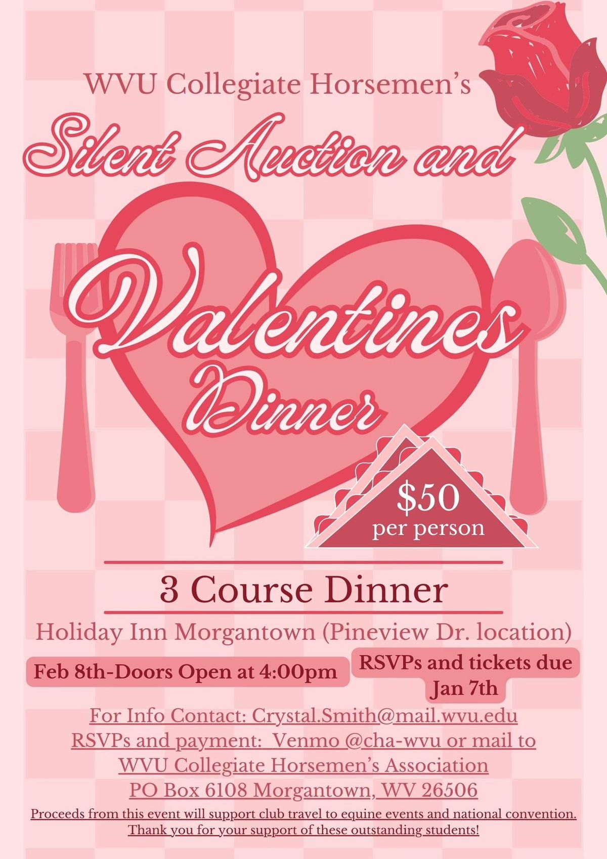 Silent Auction and Valentine's Dinner