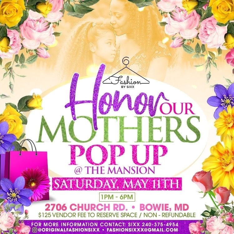Pre-Mother's Day Pop-up