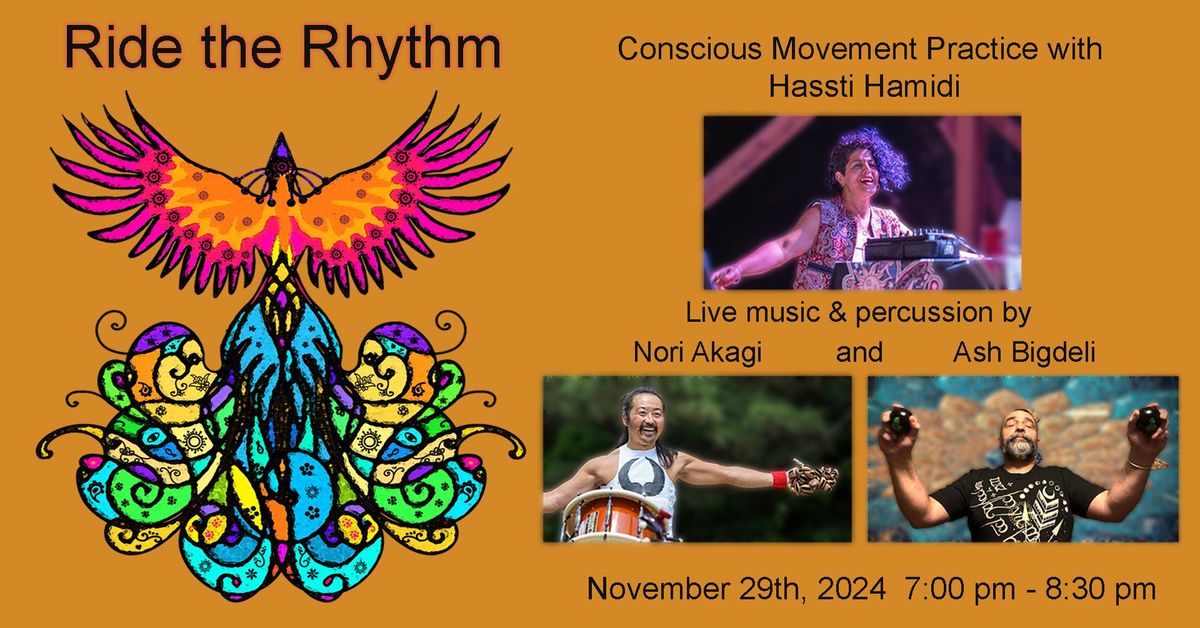 Conscious Movement Practice\/Ecstatic Dance - Ride the Rhythm (RtR)