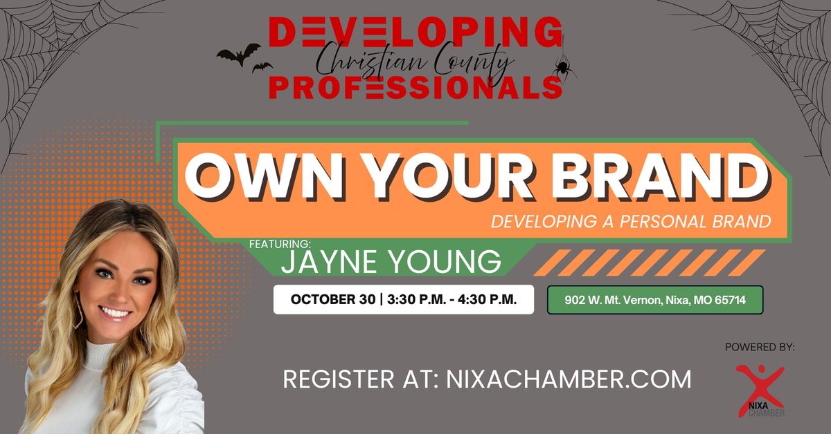 Developing Christian County Professionals - Personal Branding