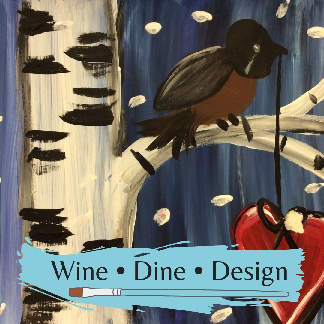 February Wine, Dine & Design with Awakening Minds Art