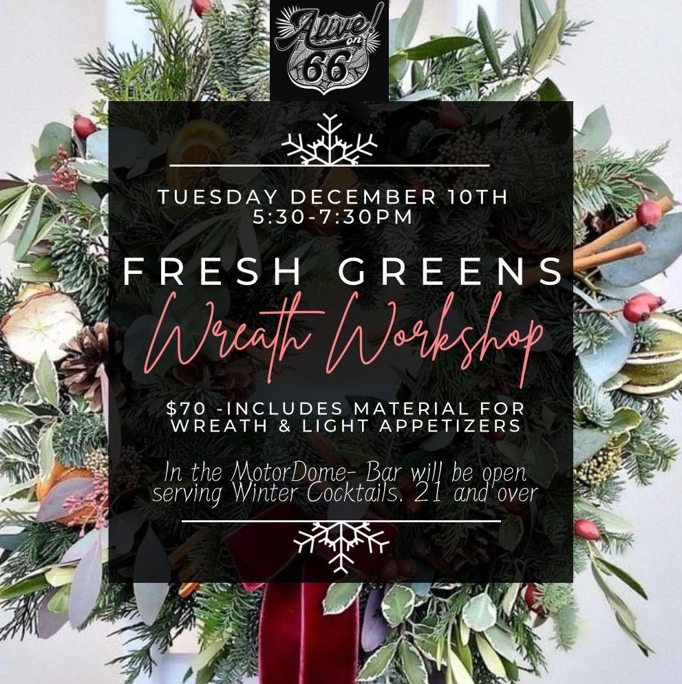 Fresh Evergreen Wreath Workshop