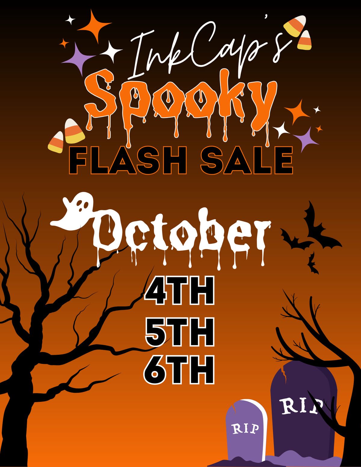 SPOOKY FLASH SALE