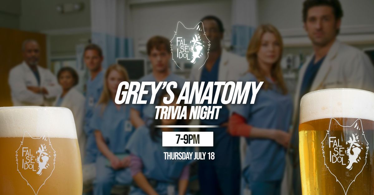 Grey's Anatomy Trivia with Josh Provo!