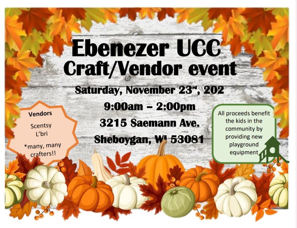 Ebenezer UCC Fall Craft\/Vendor Fair