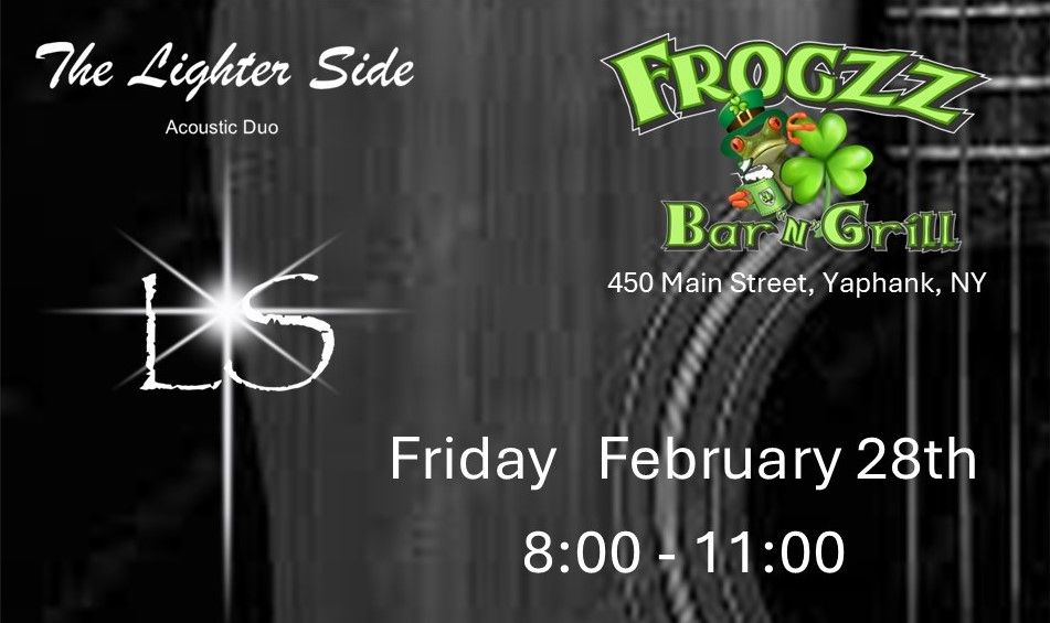 The Lighter Side at Frogzz Bar 'N' Grill