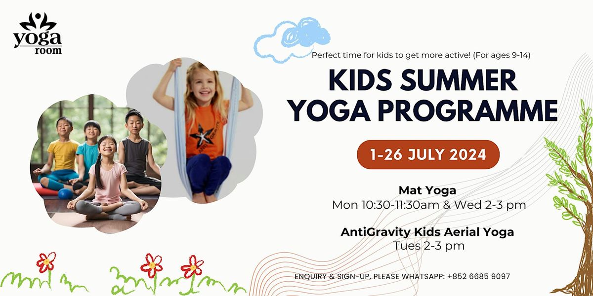 Kids Summer Yoga Programme