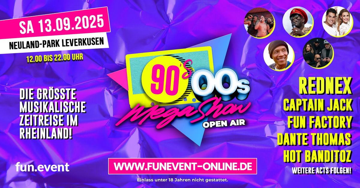 90s\/00s - Die MegaShow - OPEN AIR Leverkusen 2025