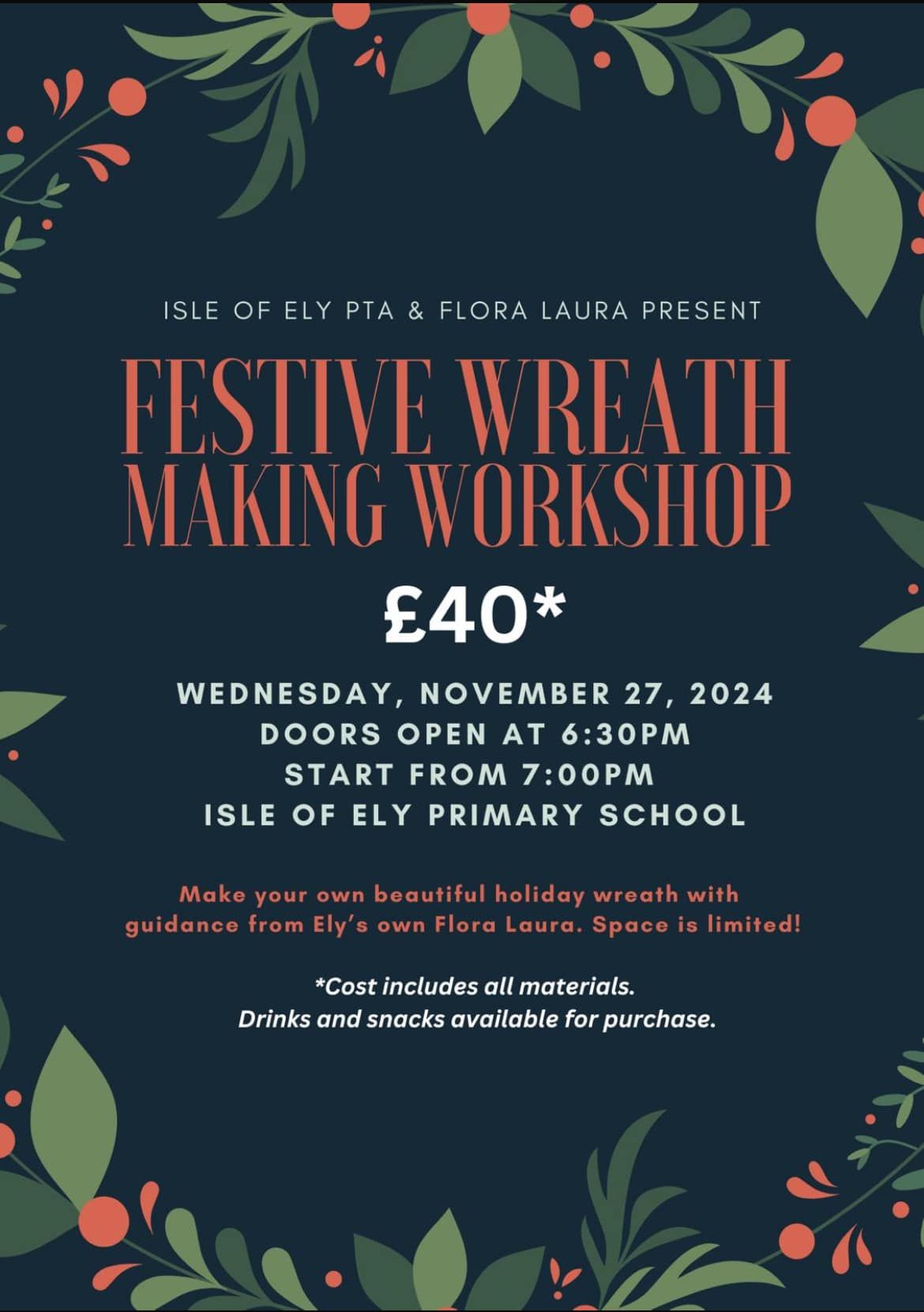 Wreath making workshop