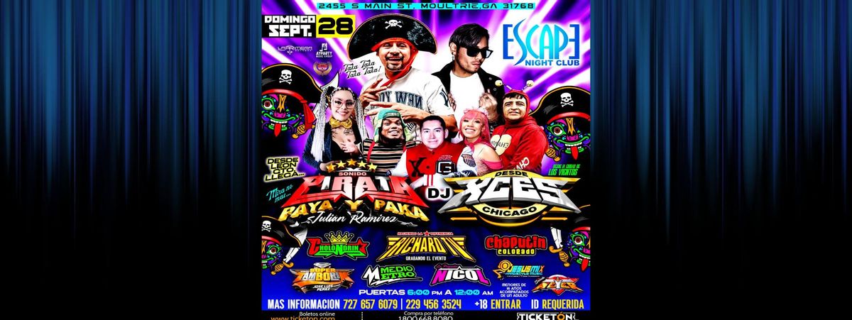 SONIDO PIRATA, DJ XCES, RICHARD TV & M\u00c1S