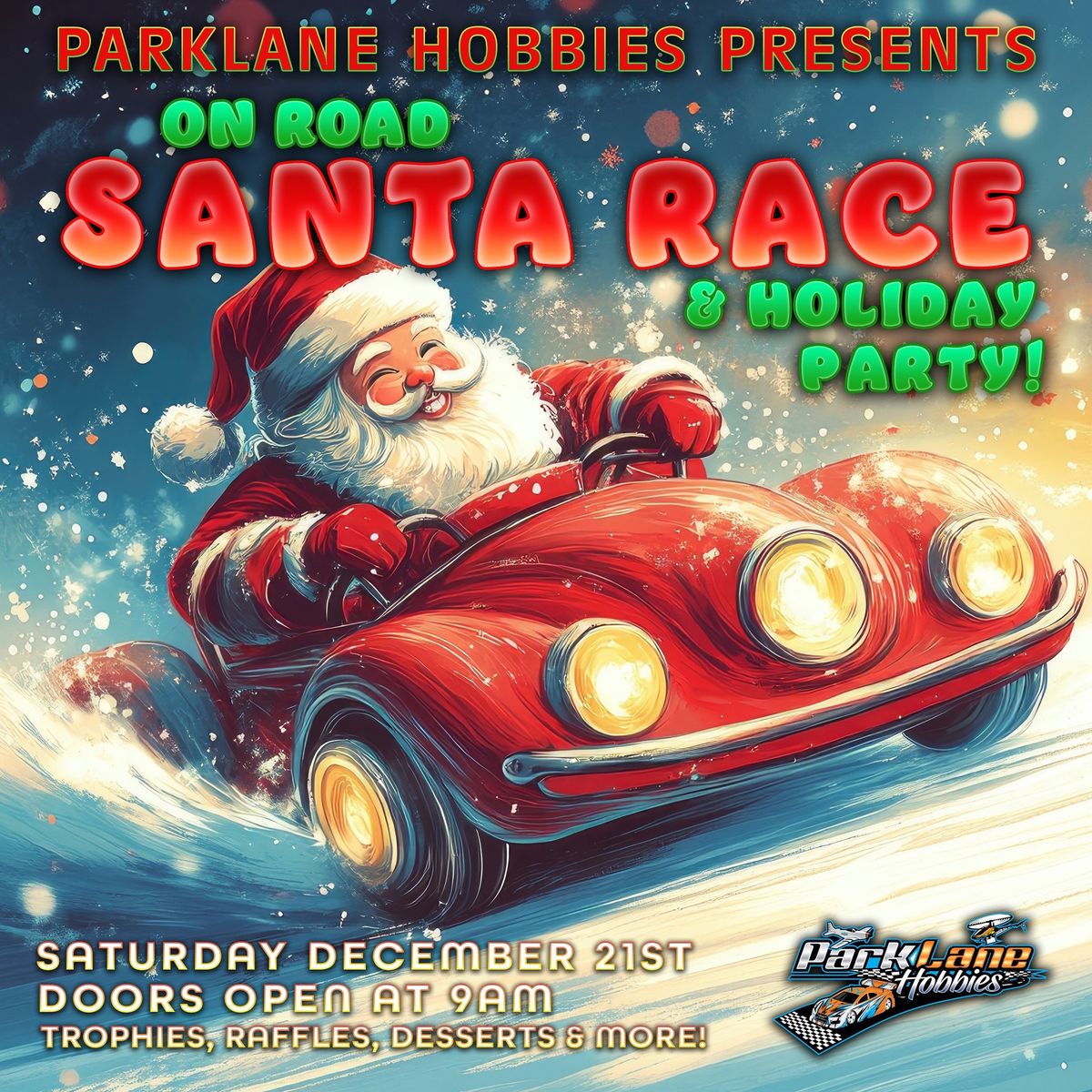 On Road Santa Race & Holiday Party \ud83c\udf84\ud83c\udf89 