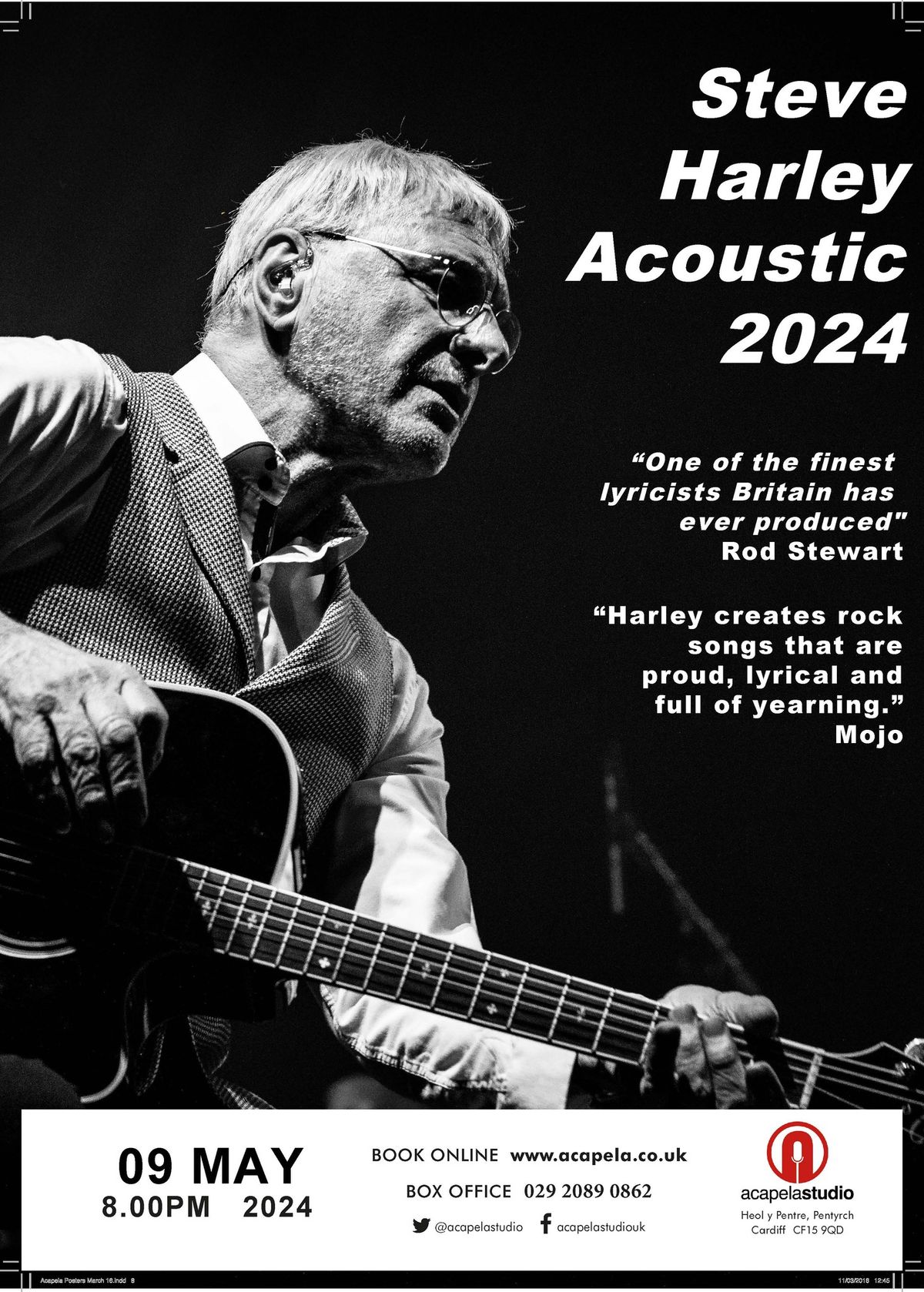 Steve Harley Acoustic 2024