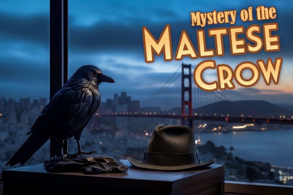 Dinner Theater: The Case of the Maltese Crow Murder, Featuring GibsonHouse Mystery Performers