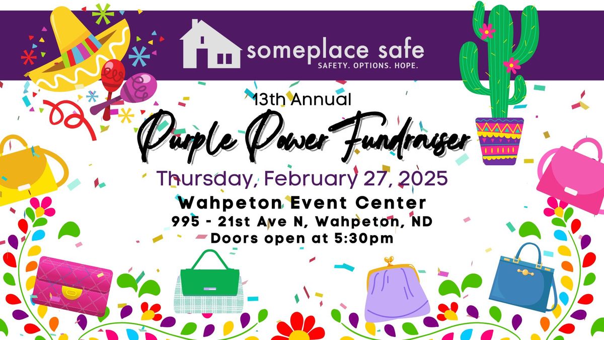 Someplace Safe 13th Annual Purple Power Fundraiser