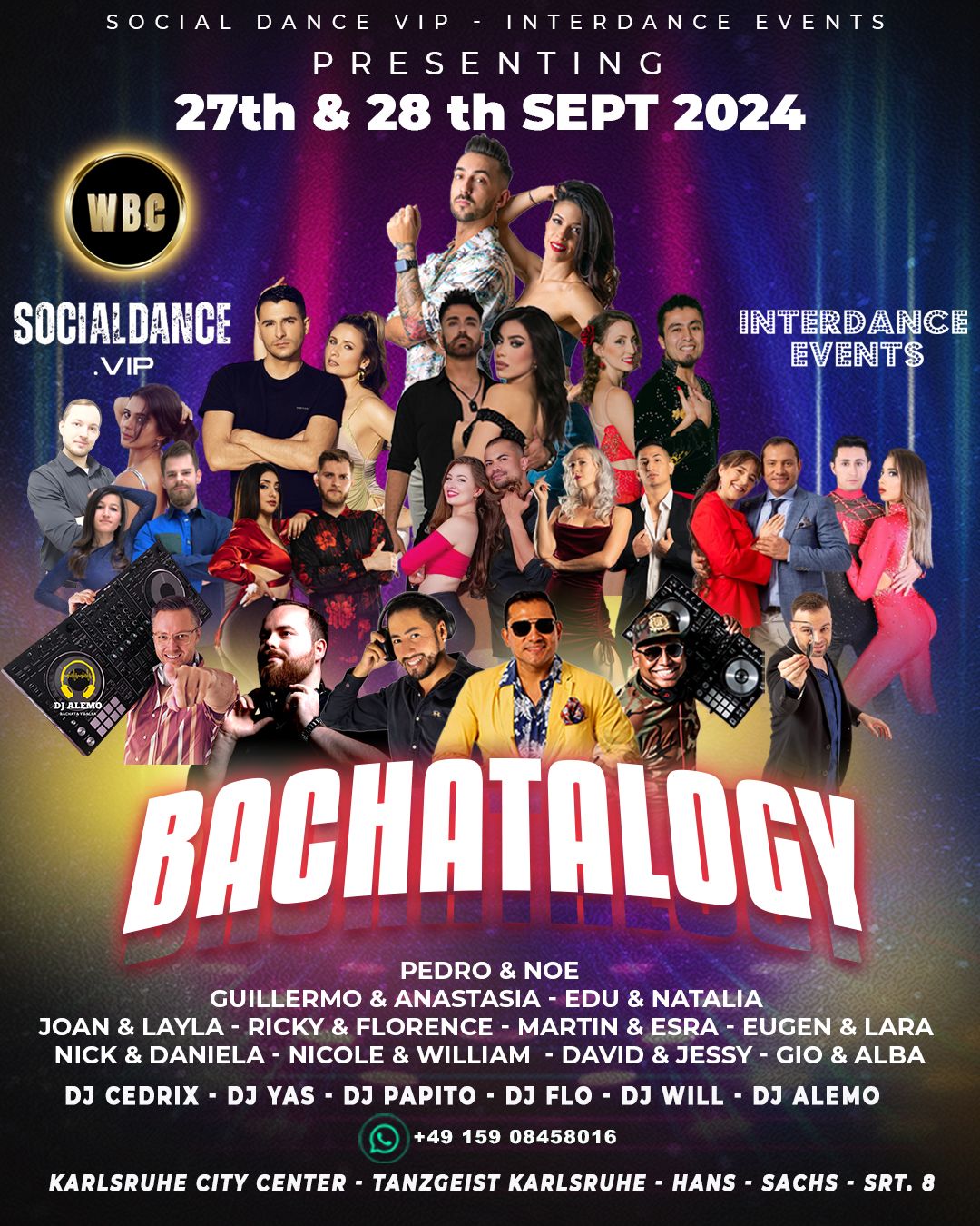 \u2b50\ufe0f BACHATALOGY Festival \u2b50\ufe0f September 27-28 \u2b50\ufe0f