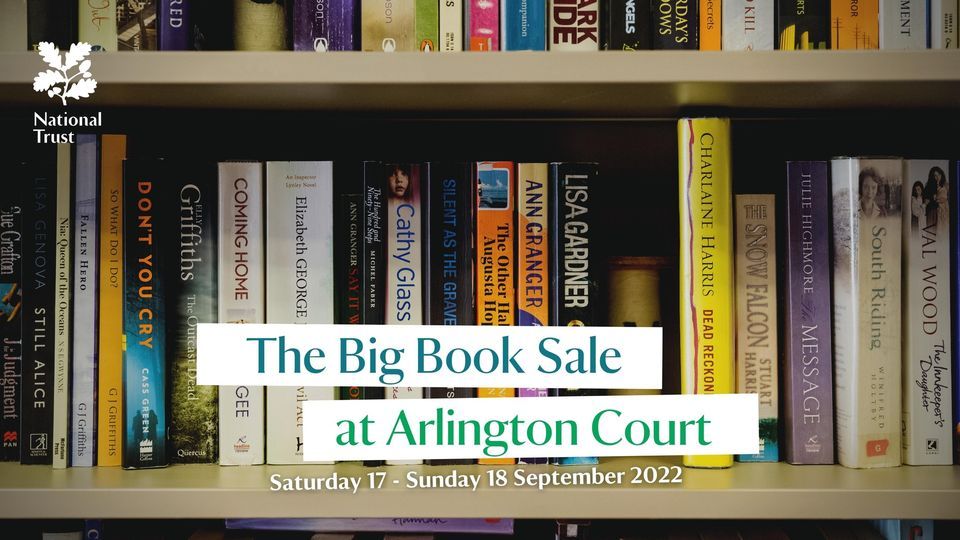 The Big Book Sale at Arlington Court, Arlington Court, Barnstaple, 17 September to 18 September