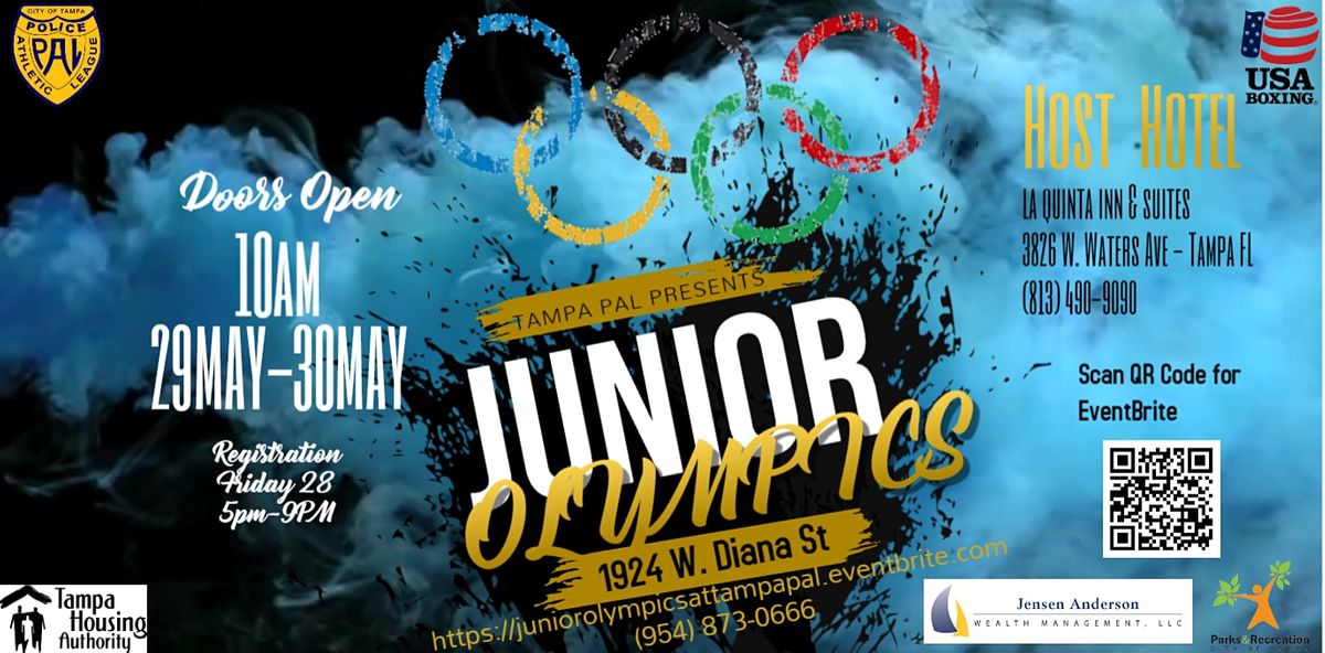 Tampa Pal Presents The State Of Florida Junior Olympics 1924 W Diana St Tampa 28 May To 30 May