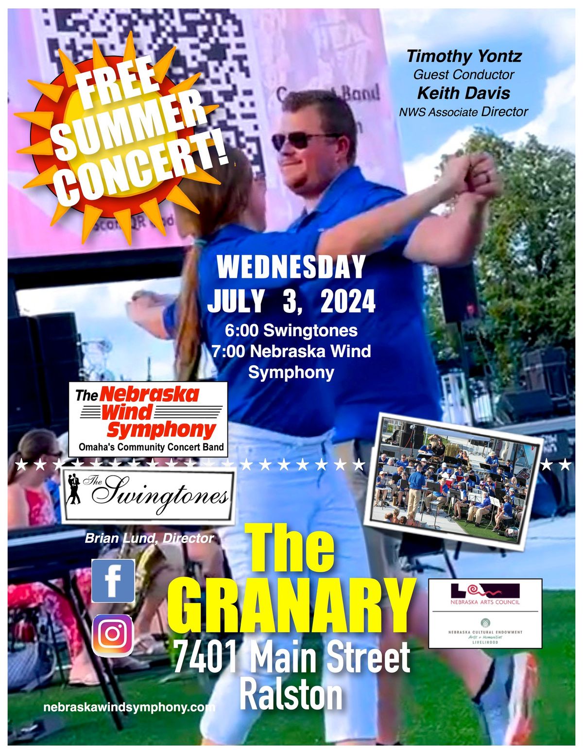 FREE Summer Concert at Ralston Granary