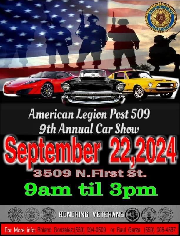American Legion Post 509 Car & Motorcycle Show