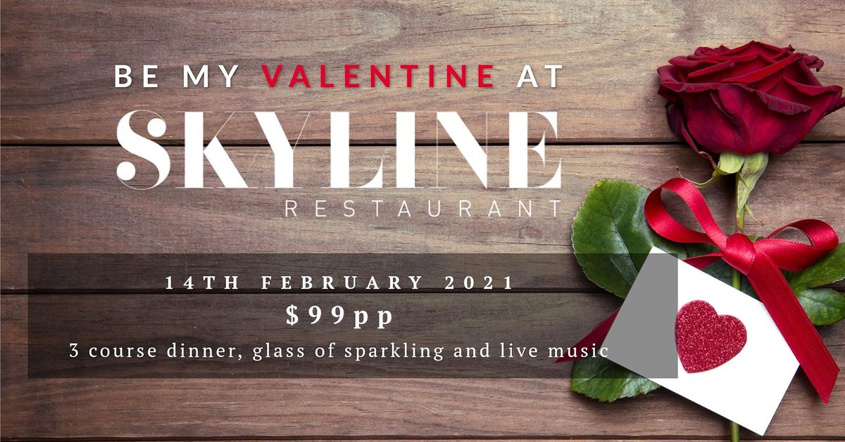 Valentines Day Dinner, Skyline Restaurant, Adelaide, 14 February 2021