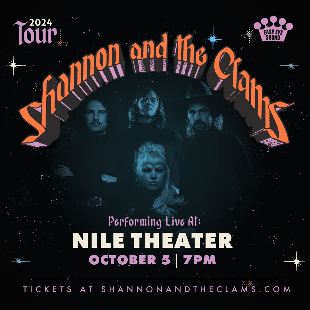 SHANNON AND THE CLAMS at The Nile Theater