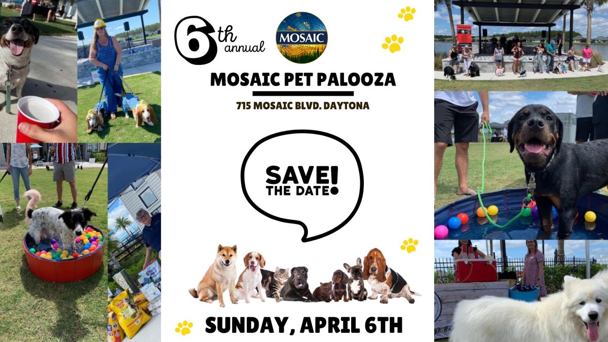 6th Annual Mosaic Pet Palooza 