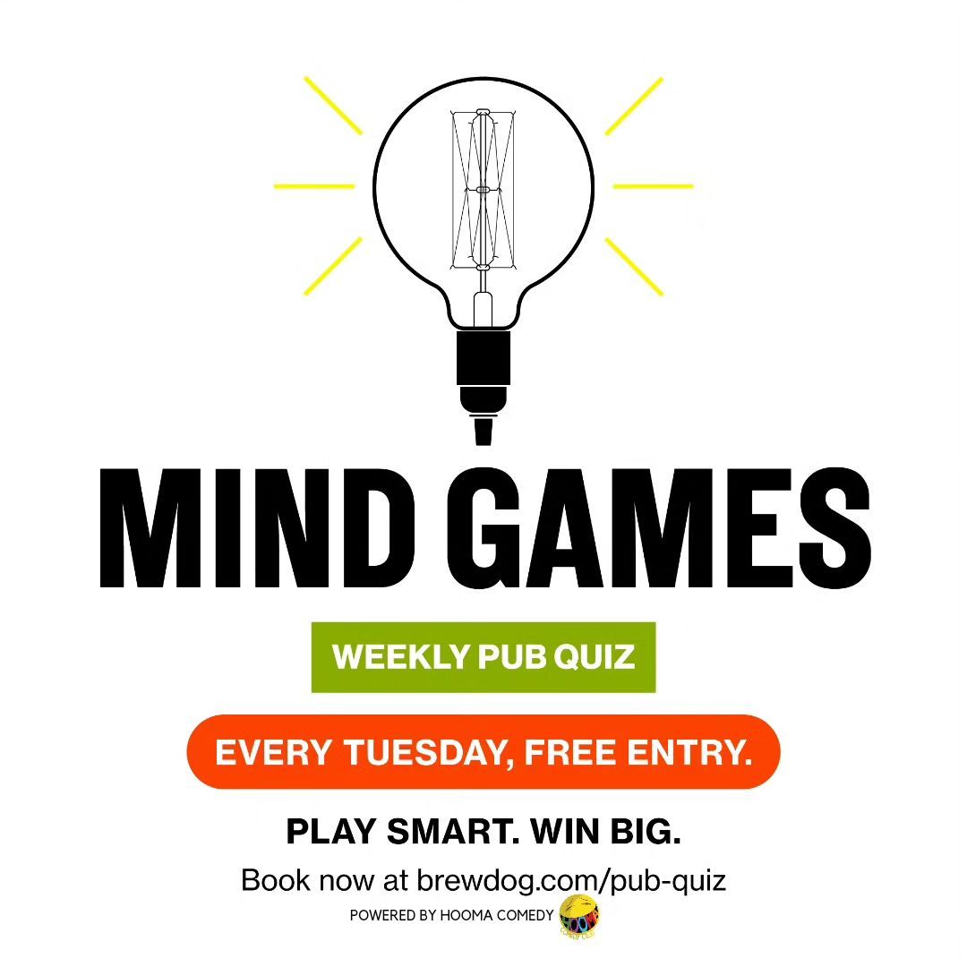 MIND GAMES AT BREWDOG NORWICH (powered by Hooma)