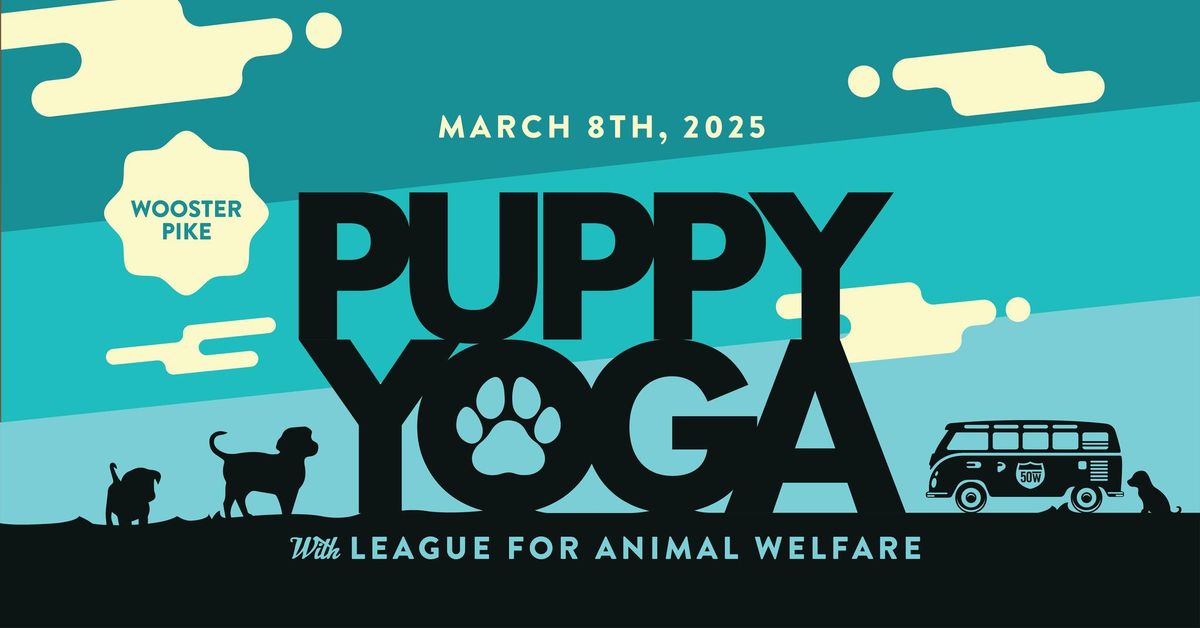 Rescue Puppy Yoga at Fifty West