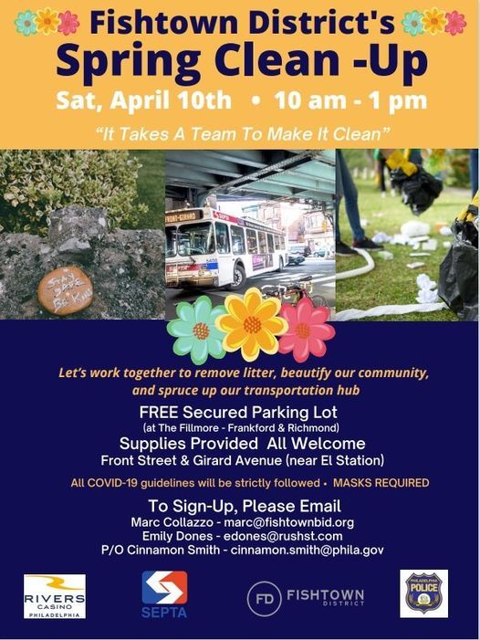 Fishtown District's Spring Clean Up