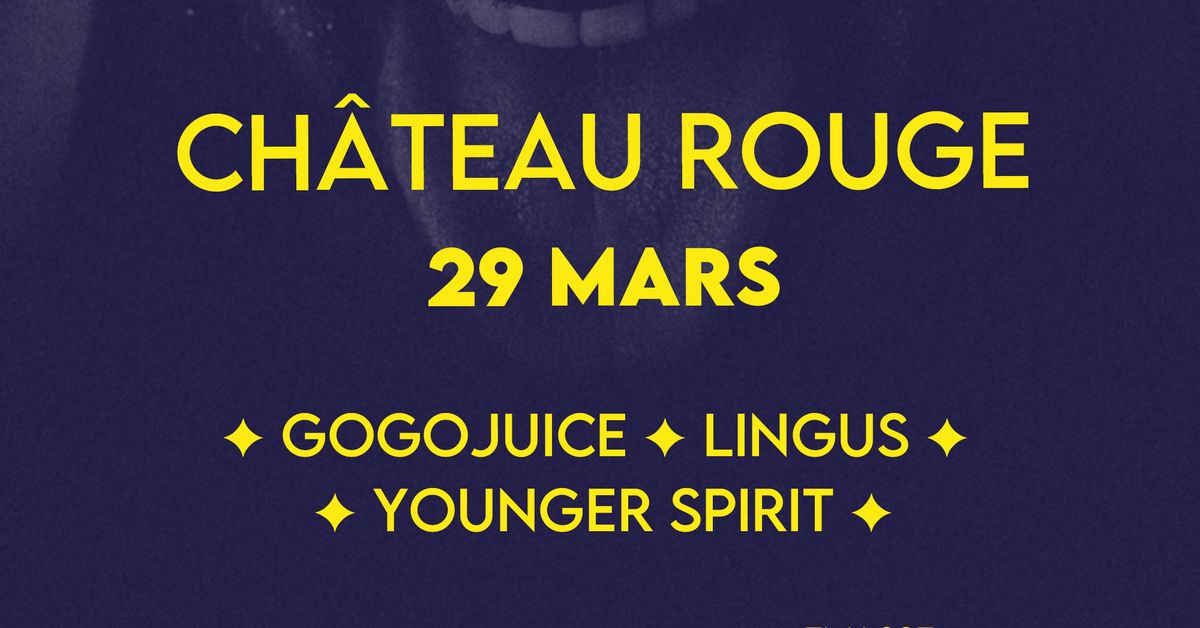 Tremplin Guitare en sc\u00e8ne 2025 : Gogo Juice + Lingus + Younger Spirit