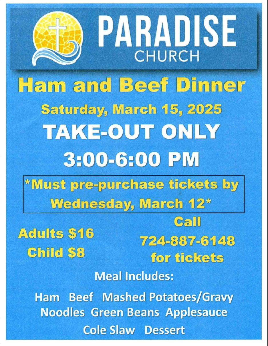 Spring Ham & Beef Dinner