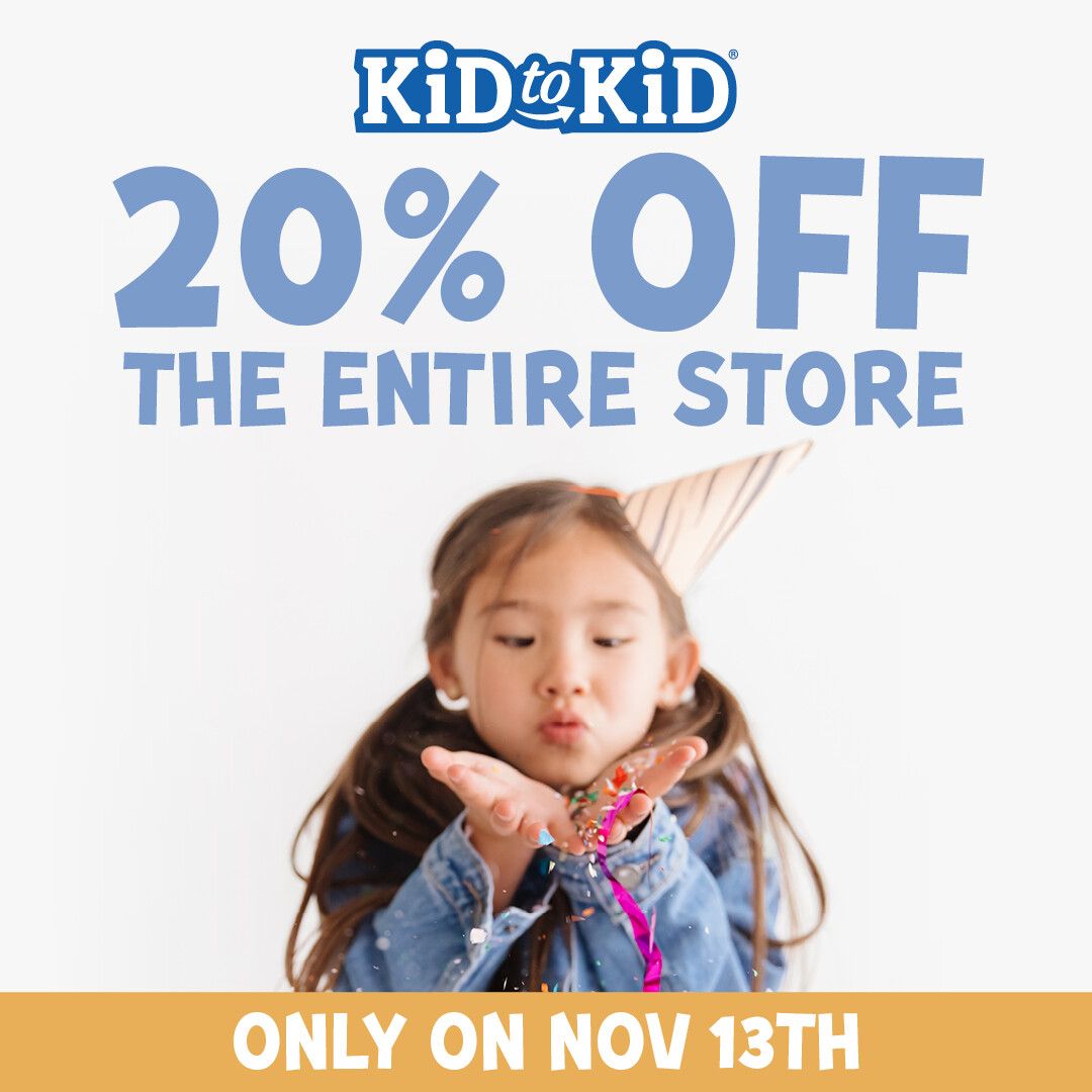 Anniversary Sale at Kid to Kid Allen