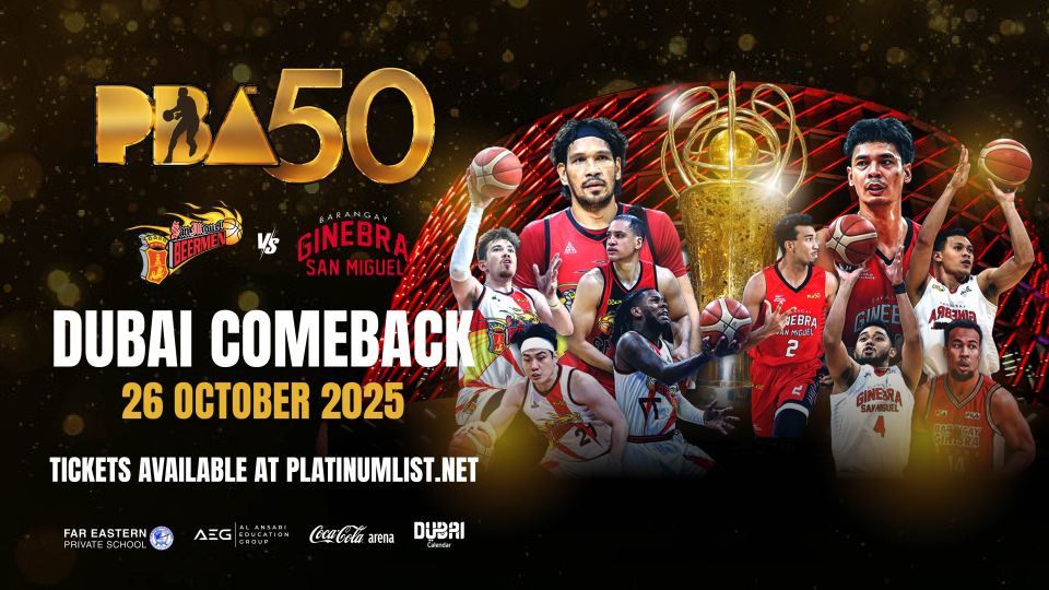 PBA 50 - Dubai Comeback