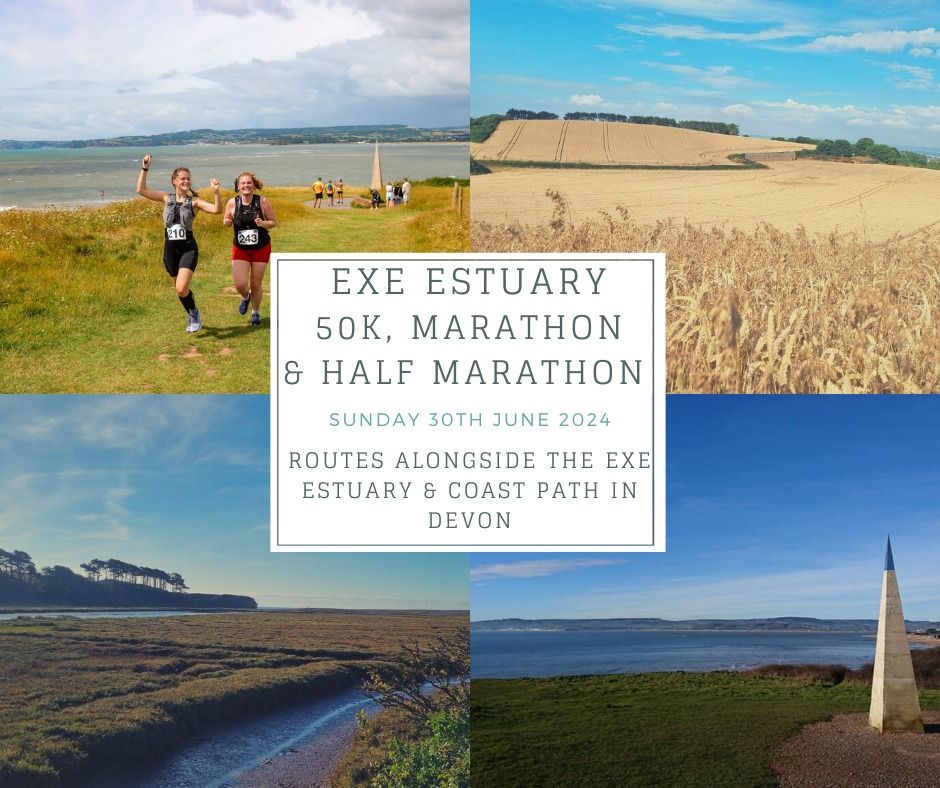 Exe Estuary - 50k, Marathon & Half Marathon 2024