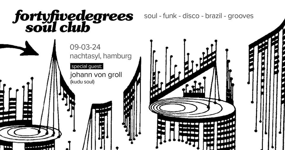 Fortyfive Degrees Soul Club w\/ Johann von Groll