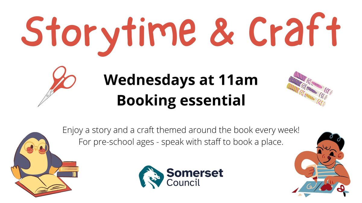 Storytime & Craft (booking essential)