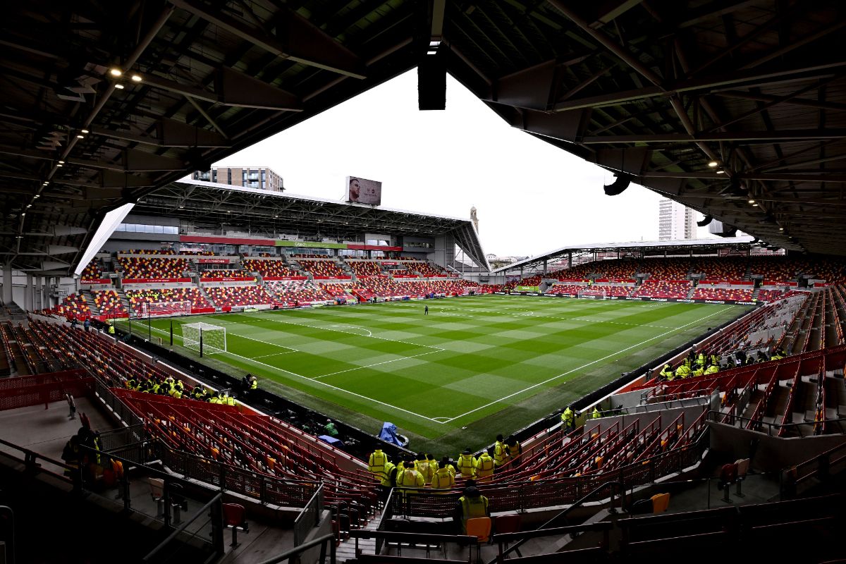 Brentford FC vs Brighton and Hove Albion FC at Gtech Community Stadium