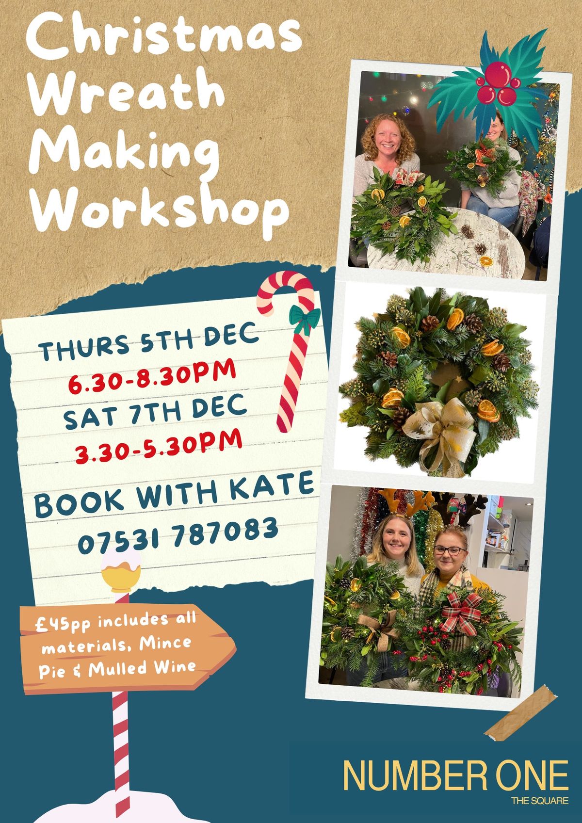 Wreath Making Workshop \ud83c\udf84 