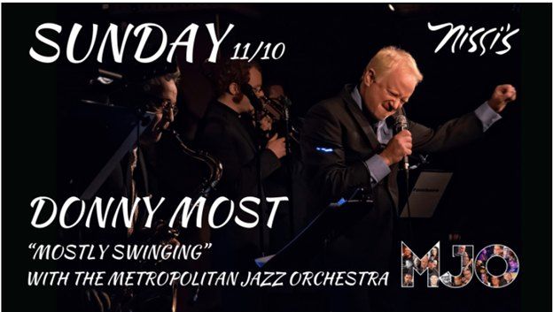 Donny Most \u201cMostly Swinging\u201d with the Metropolitan Jazz Orchestra