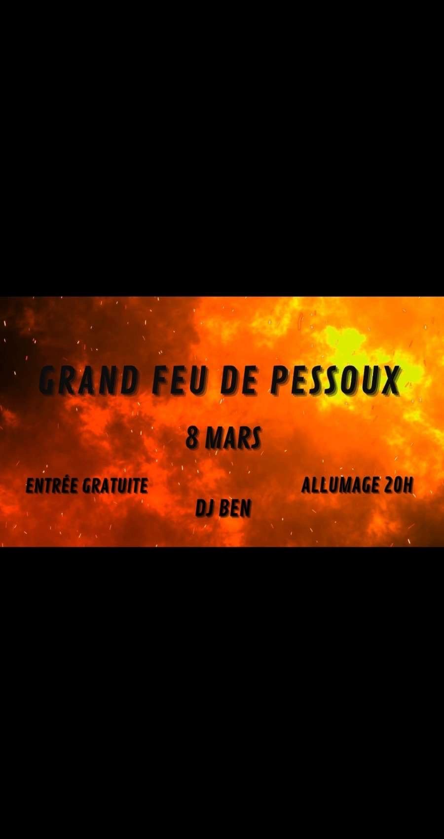 Grand feu de Pessoux 2k25 \ud83d\udd25