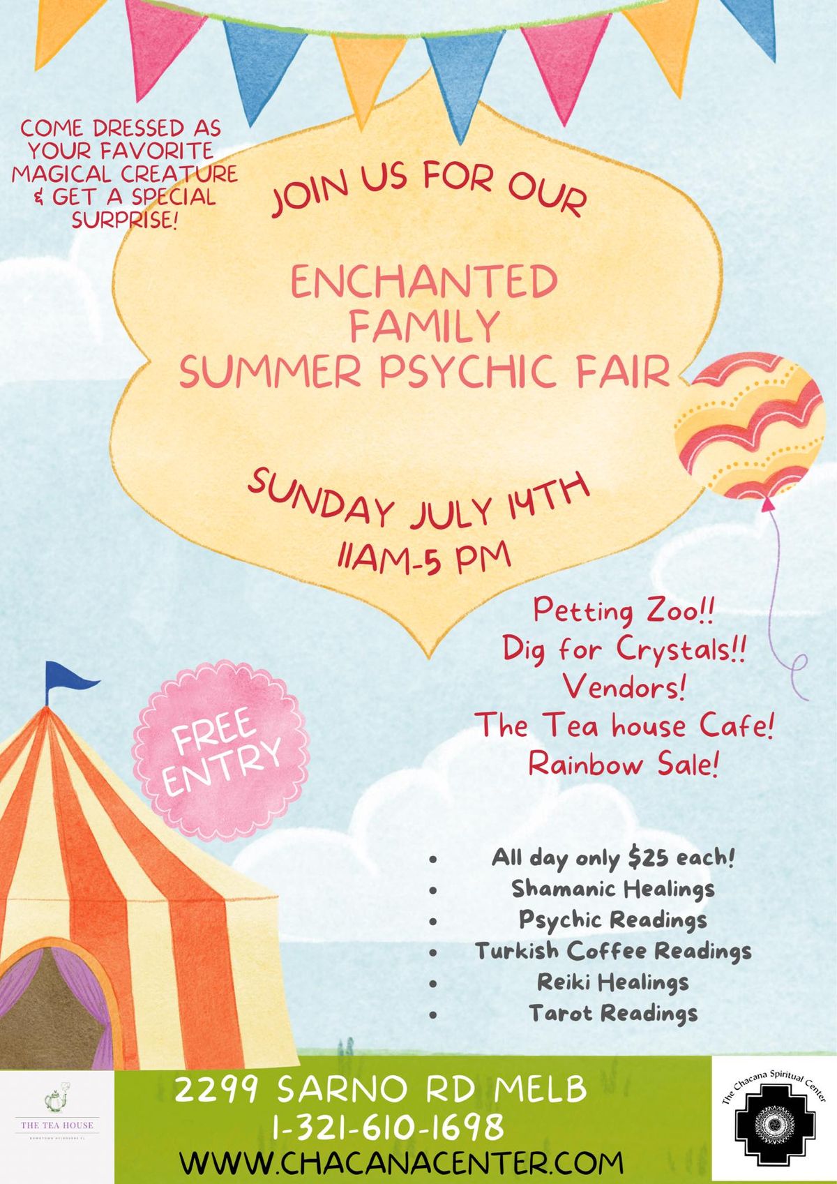 Enchanted Family Summer Psychic Fair