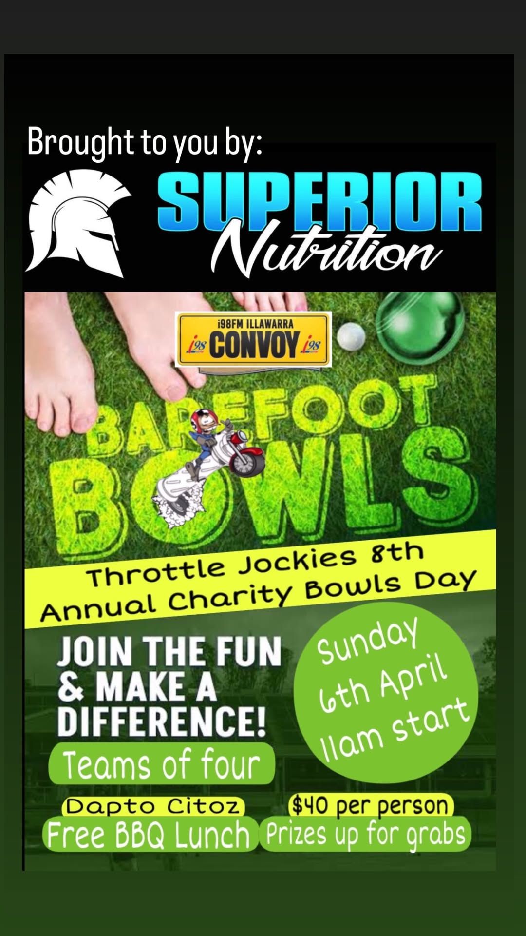 Throttle Jockies 8th Annual Charity Bowls Day