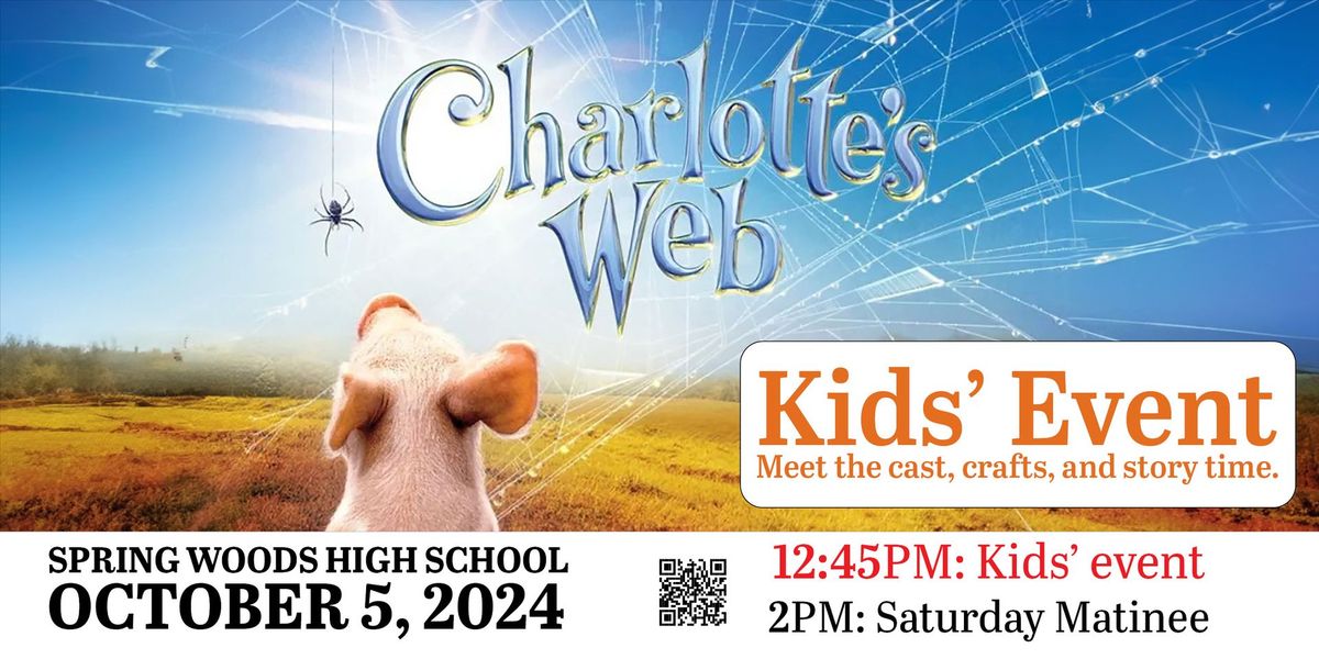 Charlotte's Web Kids' Event