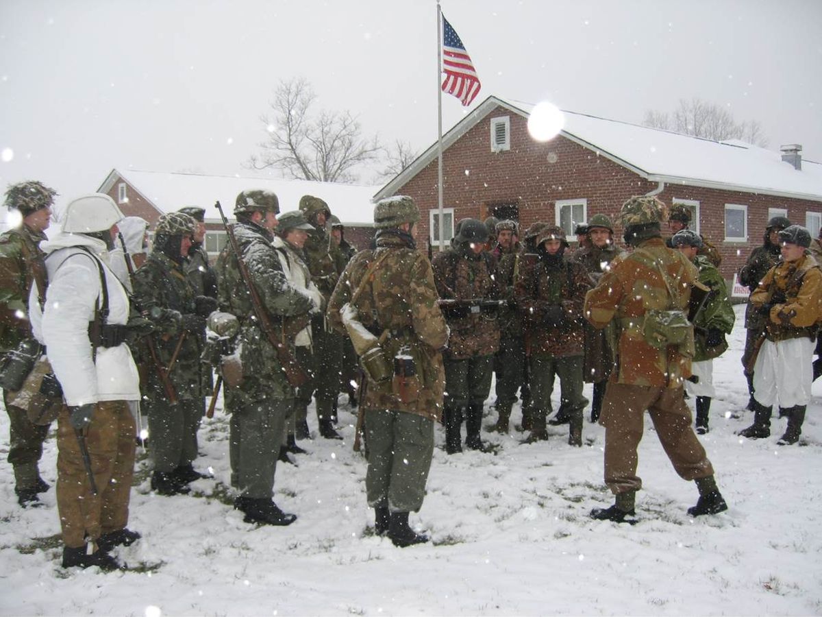 Battle of the Bulge Living History Battle Demonstration