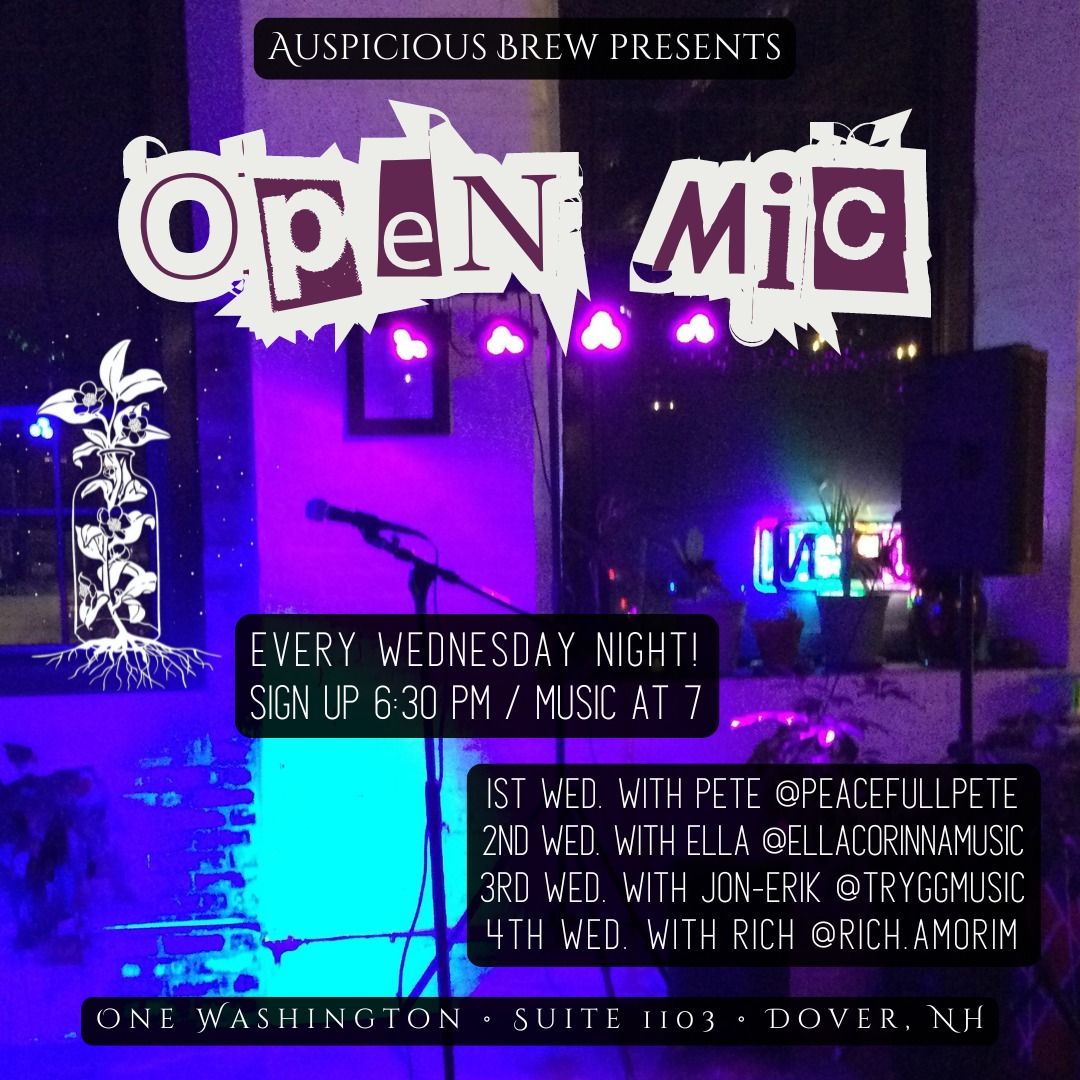 Open Mic Night @ Auspicious Brew