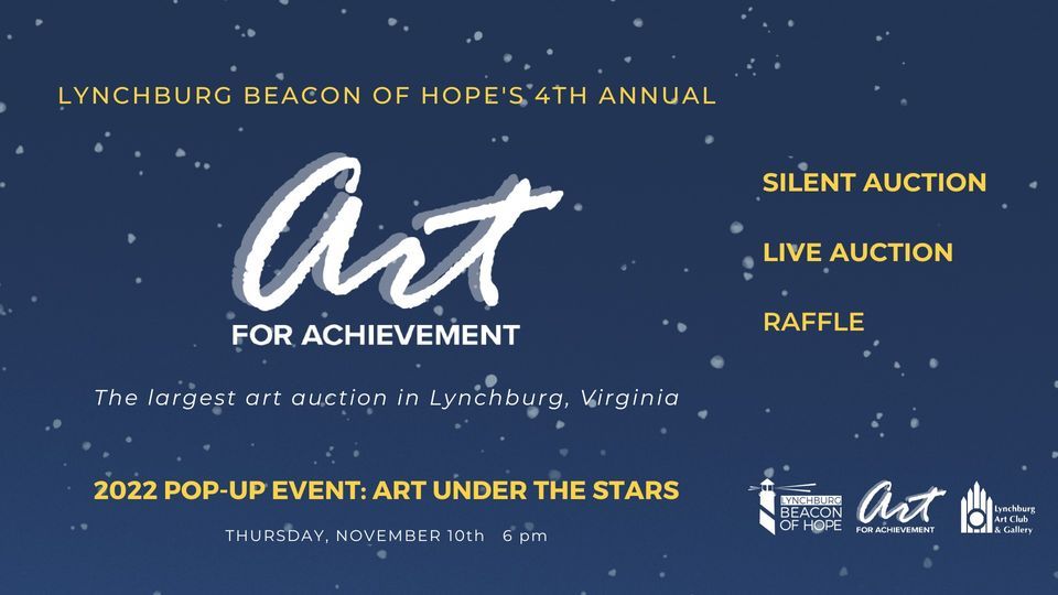 2022 Art for Achievement: Pop-Up Event Under the Stars