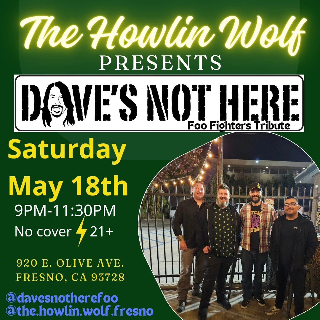 Dave's Not Here: Foo Fighters Tribute at Howlin Wolf