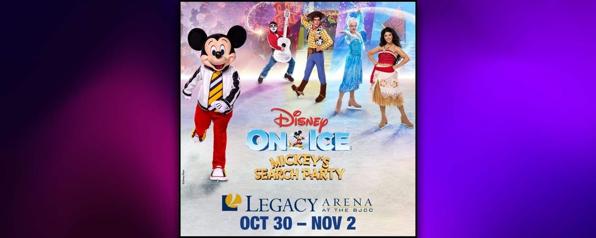 Parking Disney On Ice presents Mickeys Search Party