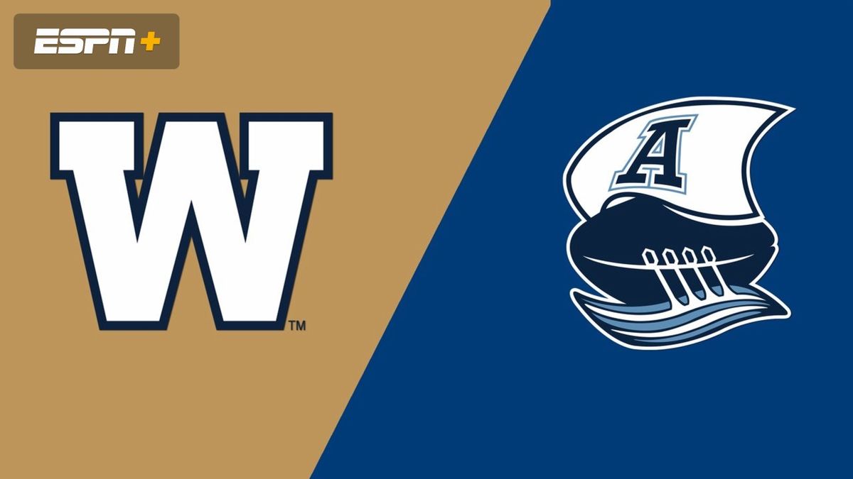 Winnipeg Blue Bombers at Toronto Argonauts