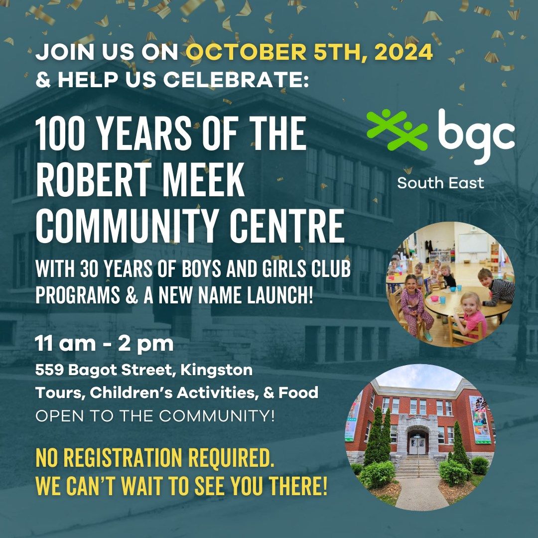 100-Year Celebration of the Robert Meek Community Centre \ud83c\udf89 